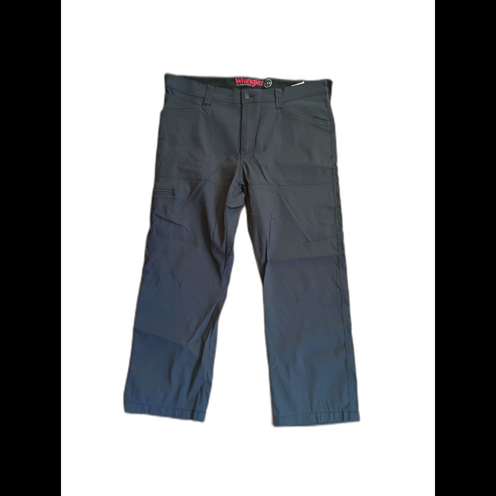 Wrangler ATG Utility Pants Mens 36x30 Charcoal Nylon Hiking 10NS849CV
